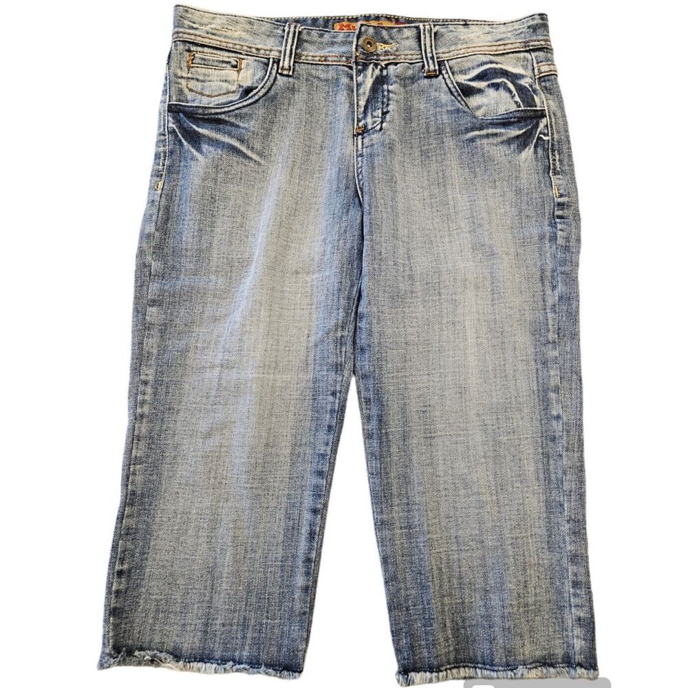 Mudd Y2K Vintage Low Rise Cropped‎ Capri Jeans Size 7